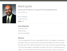 Tablet Screenshot of kentlyons.com